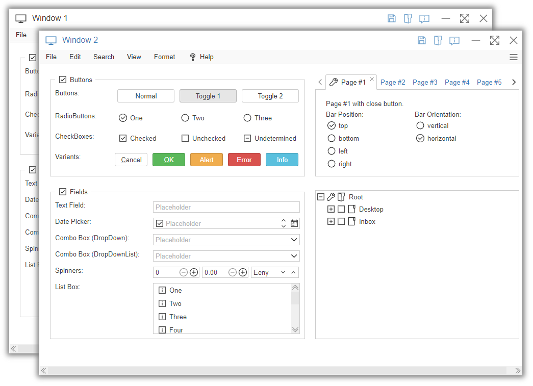 Wisej.NET Clear-2 Theme